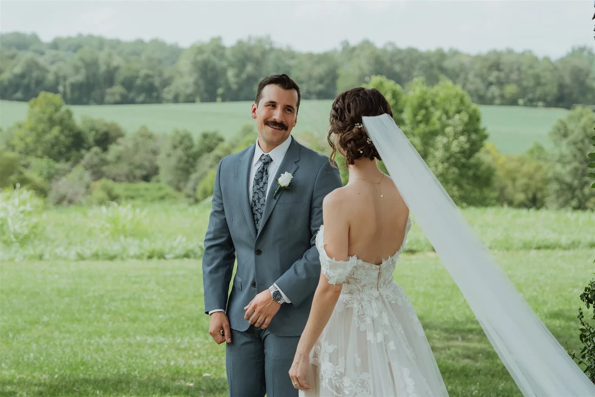Wedding photo from Rixey Manor.